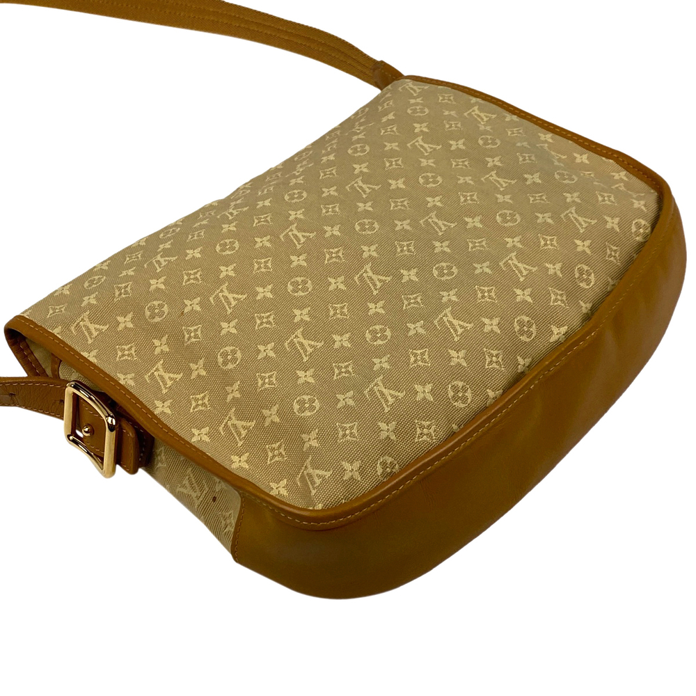 Louis Vuitton Shoulder Tan Monogram Mini Belanger Bag